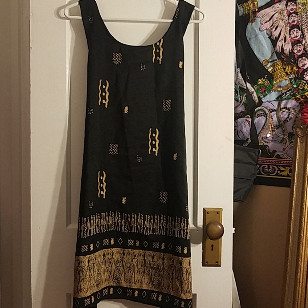 Tribal design dress